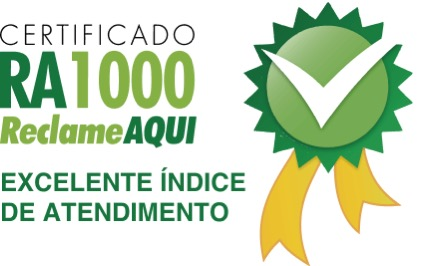 Certificado RA1000 Reclame Aqui